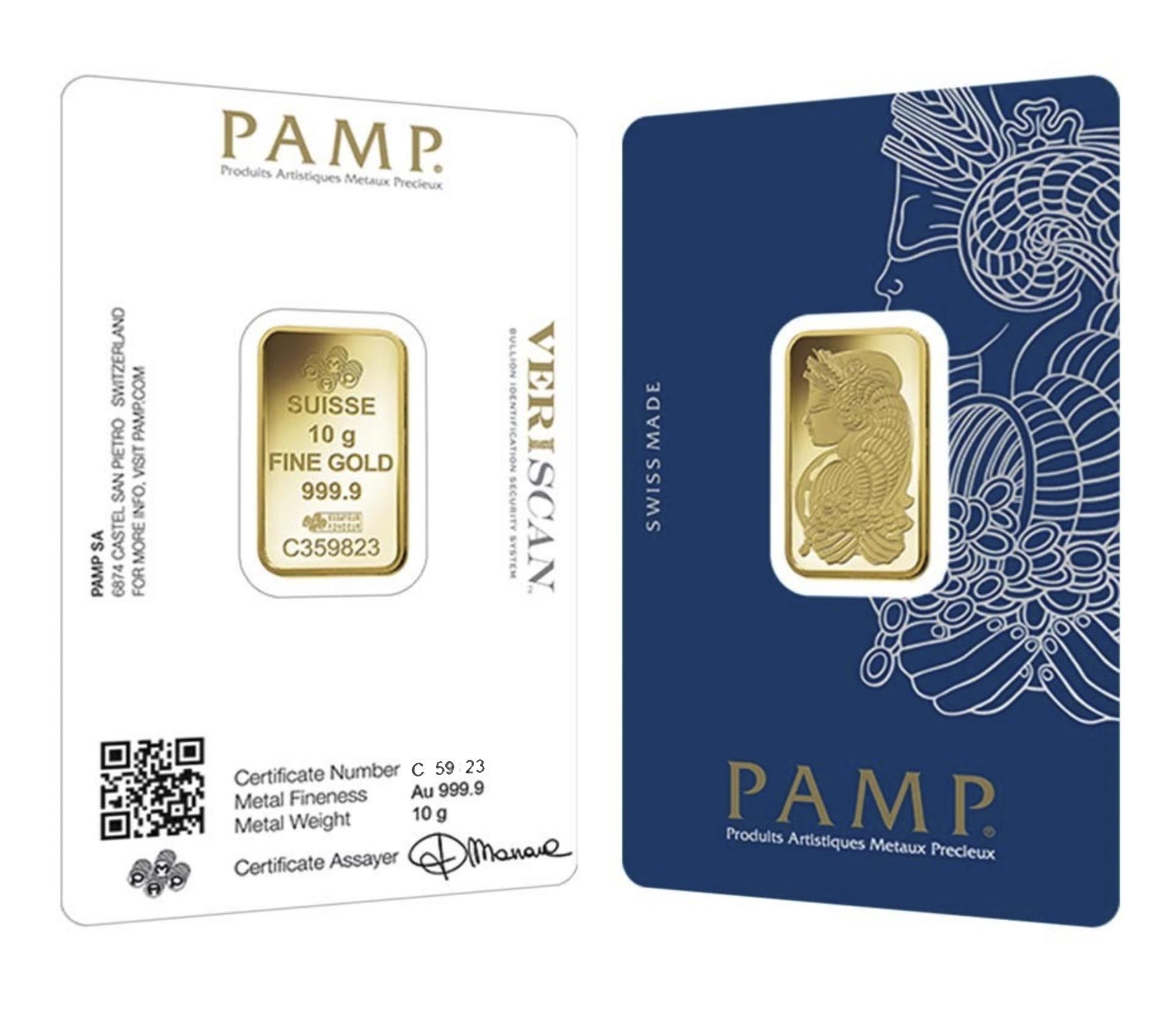 PAMP-Suisse Lady Fortuna Minted Bar