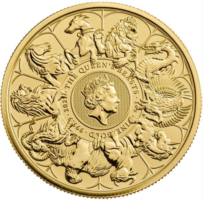 UK Royal Mint - Queen's Beasts Gold Coins