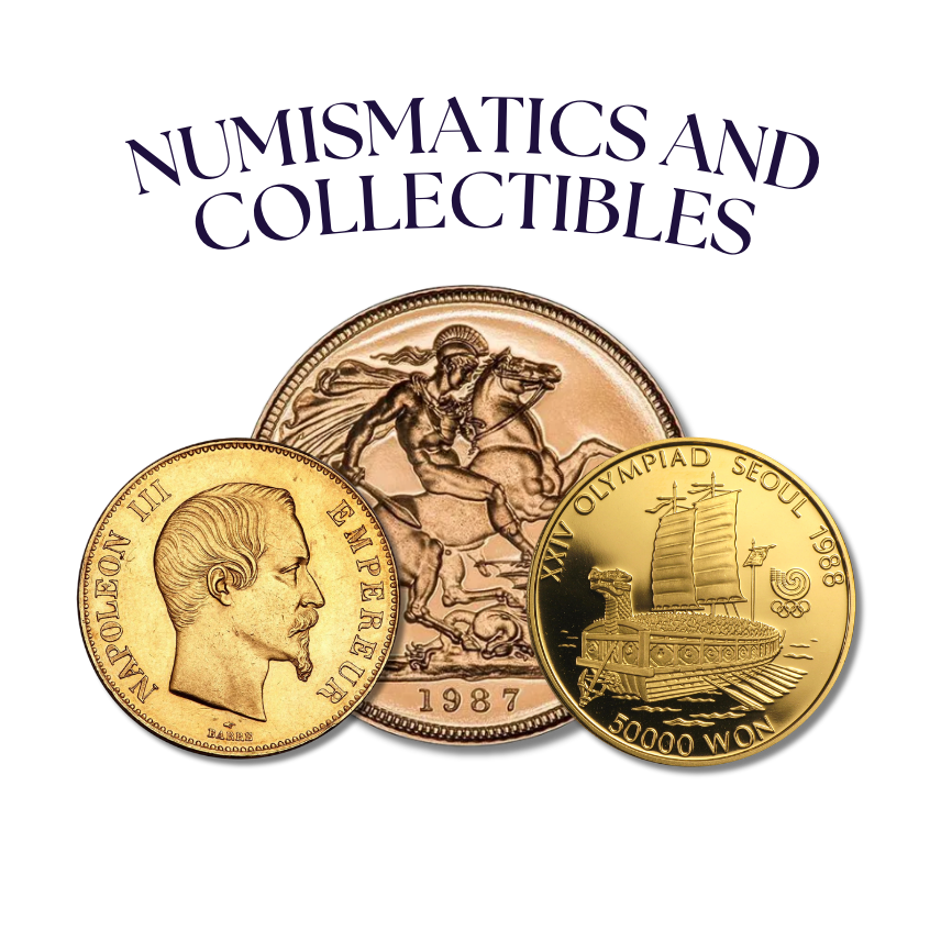 Gold Numismatics and Collectibles