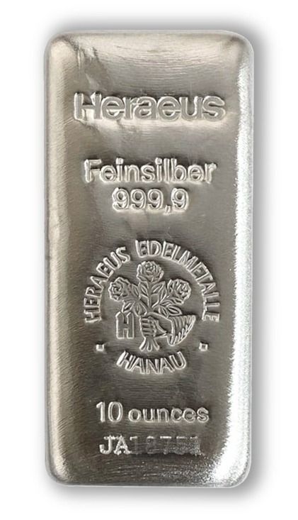 Heraeus Silver Bars