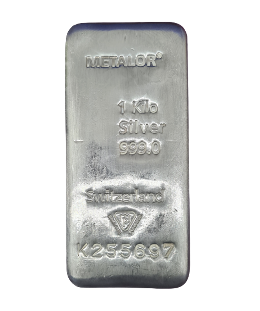 Metalor Silver Bars