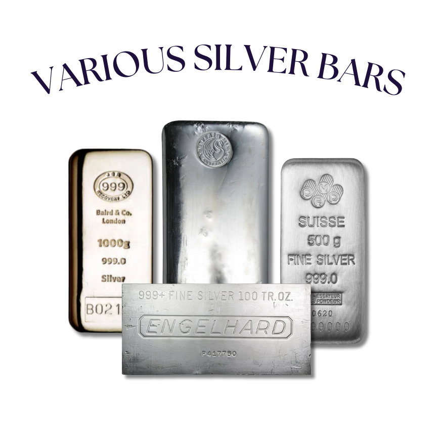 Various Silver Bars
