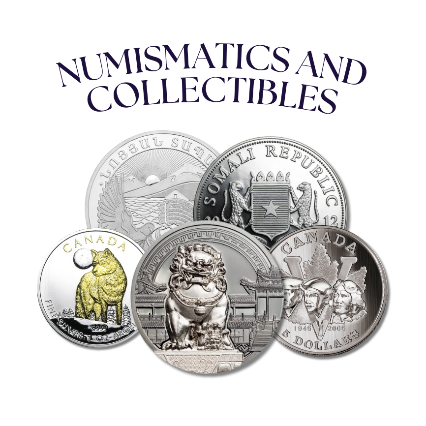 Silver Numismatics and Collectibles