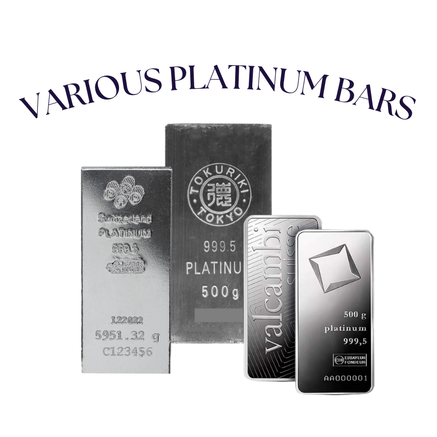 Various Platinum Bars