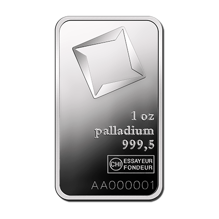 Valcambi Palladium Bar