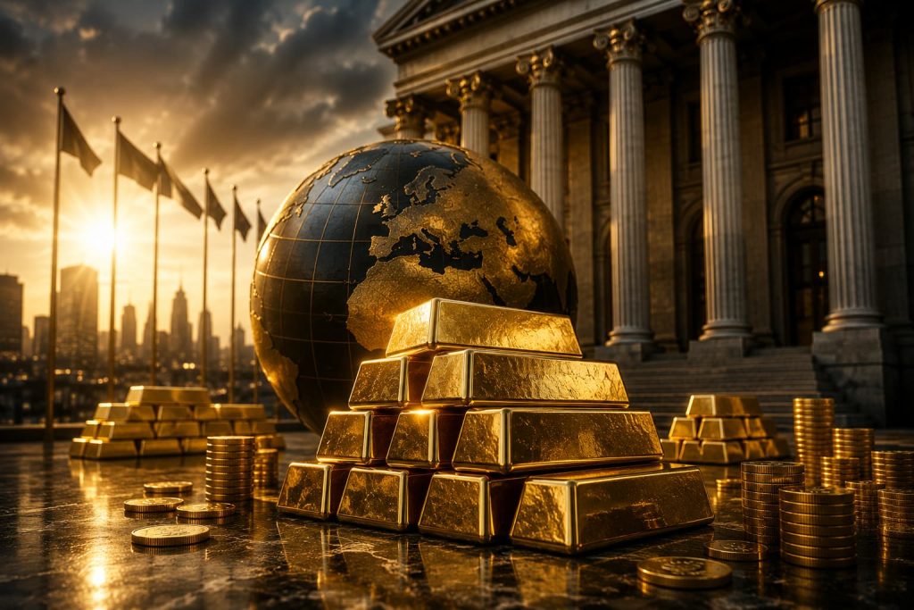 gold golbe bullion