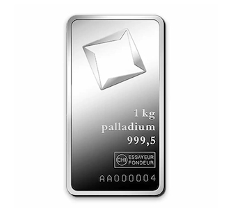 Palladium bullion