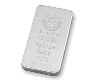 Platinum bullion