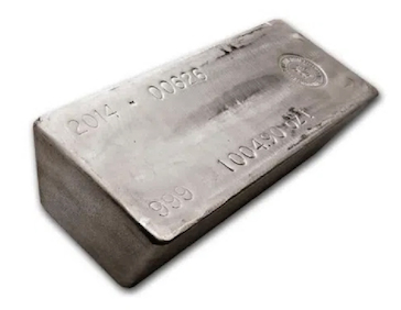 Silver bullion