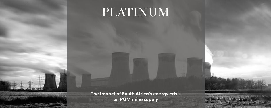 SA's Energy Crisis on Future Supply of Platinum Group Metals