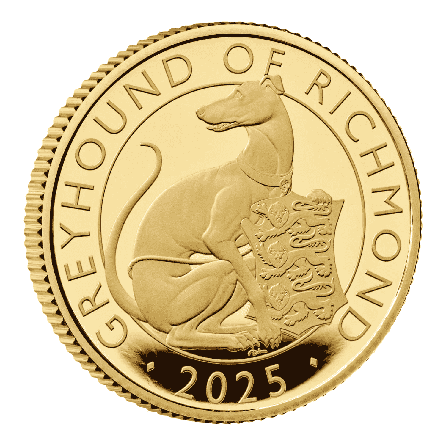NGC MS69 DPL 2025 イギリス リッチモンド グレイハウンド Buy 1/4 oz Tudor Beasts Greyhound of Richmond Gold Coin 2025