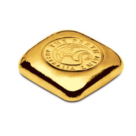 Image of 1 Oz Perth Mint Cast Gold Bar