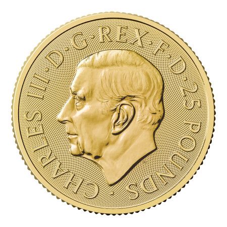 Image of 1/4 Oz Britannia Gold Coin 2025