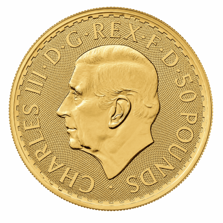 Image of 1/2 Oz Britannia Gold Coin 2023