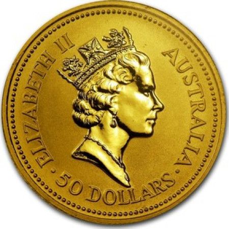 Image of 1/2 Oz Kangaroo Gold Coin 1991