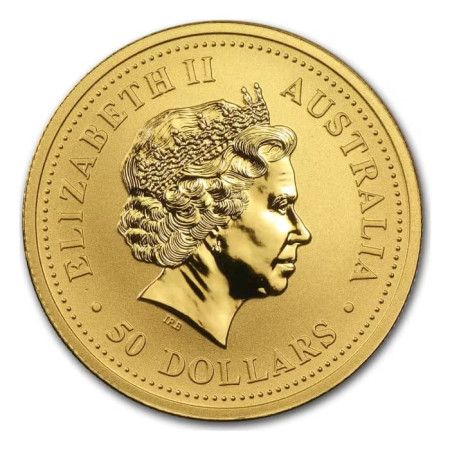 Image of 1/2 Oz Kangaroo Gold Coin 2000