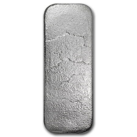 100 oz Silver Johnson Matthey Cast Bar Image of 100 oz Silver Johnson Matthey Cast Bar