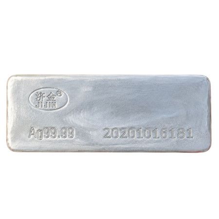 1000 Oz JiJin Large Silver Cast Bar