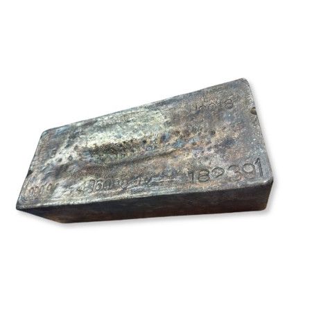 Image of 1000 Oz TADA Large Silver Cast Bar