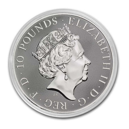 Image of 2019 Royal Mint Great Britain 10 oz Silver Valiant BU