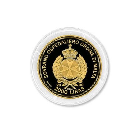 Image of 10 Grams Pope John Paul II Champions for Peace Gold Coin Series with COA and Box