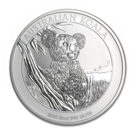 10 Oz Perth Mint Year 2010 Koala Silver Coin