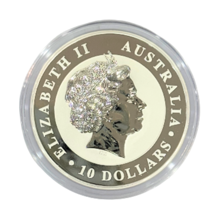 10 Oz Australian Kookaburra Silver Coin 2011 Image of 10 Oz Australian Kookaburra Silver Coin 2011
