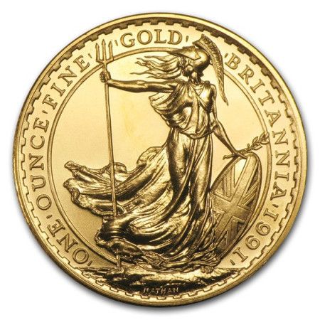 Image of 1 oz Gold Britannia Year 1991
