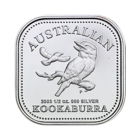 1/2 Oz Kookaburra 2003 Square Proof Coin Issue