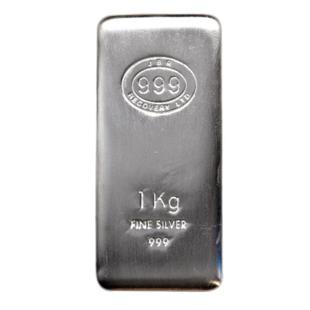 Image of JBR UK Silver 1 Kilo bar LBMA Good Delivery