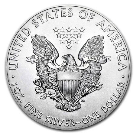 1 oz USA Eagle .999% Fine Silver Coin 2012 Image of 1 oz USA Eagle .999% Fine Silver Coin 2012
