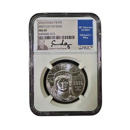 Image of 1 oz USA Platinum Eagle Coin (2016) | NGC Slab Graded