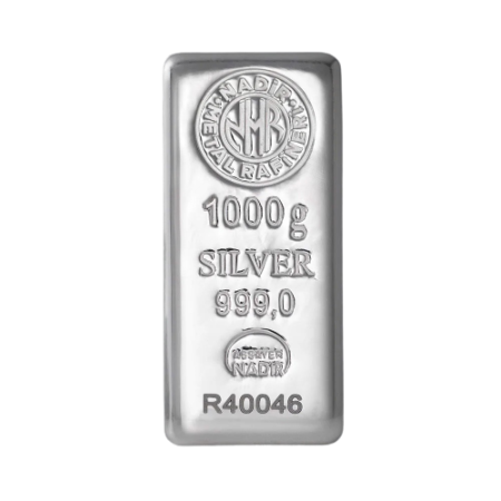 Image of 1 kg Nadir Refinery Silver Bar