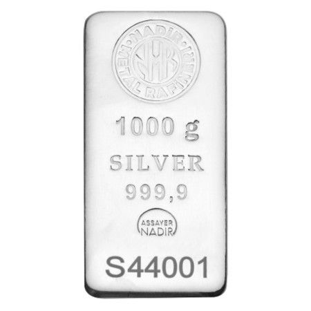 Image of 1 kg Nadir Refinery Silver Bar 999,9