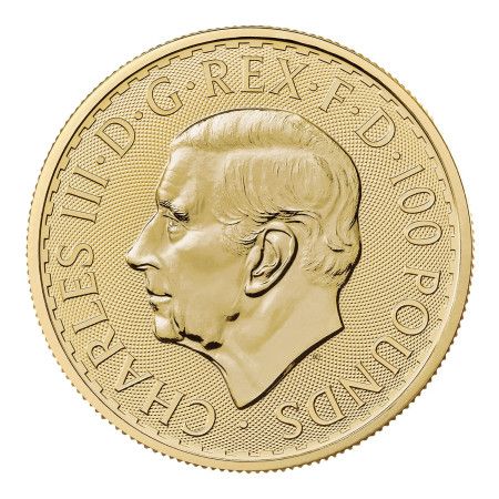 Image of 1 oz Gold Britannia Year 2027 King Charles III