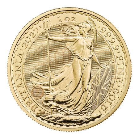 1 oz Gold Britannia Year 2027 King Charles III