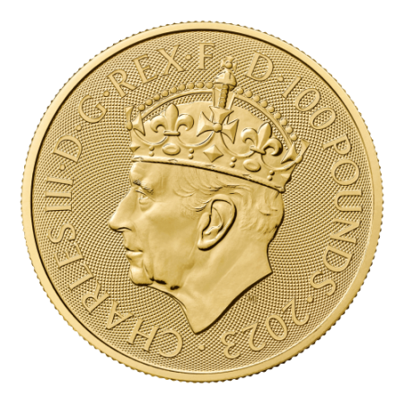 1 Oz The Coronation Britannia Gold Coin 2023 King Charles III Image of 1 Oz The Coronation Britannia Gold Coin 2023 King Charles III