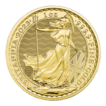 1 Oz The Coronation Britannia Gold Coin 2023 King Charles III Image of 1 Oz The Coronation Britannia Gold Coin 2023 King Charles III