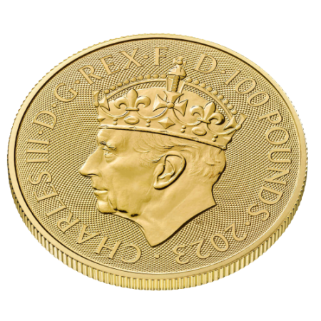 1 Oz The Coronation Britannia Gold Coin 2023 King Charles III Image of 1 Oz The Coronation Britannia Gold Coin 2023 King Charles III