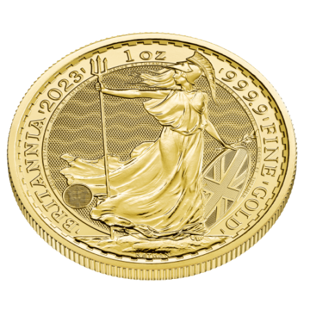 1 Oz The Coronation Britannia Gold Coin 2023 King Charles III Image of 1 Oz The Coronation Britannia Gold Coin 2023 King Charles III