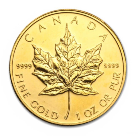 Image of 1 oz Canadian Maple Leaf Gold Coin 2010