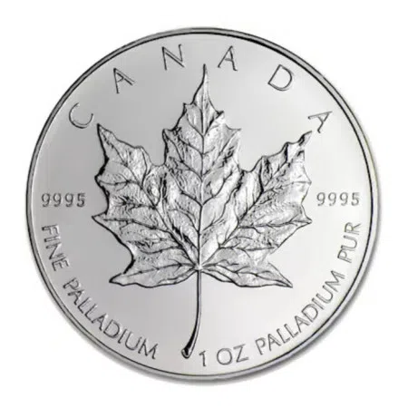 1 oz Canadian Maple Leaf Palladium Coin (Random Years)