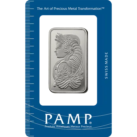 1 Oz PAMP Suisse Platinum Bar