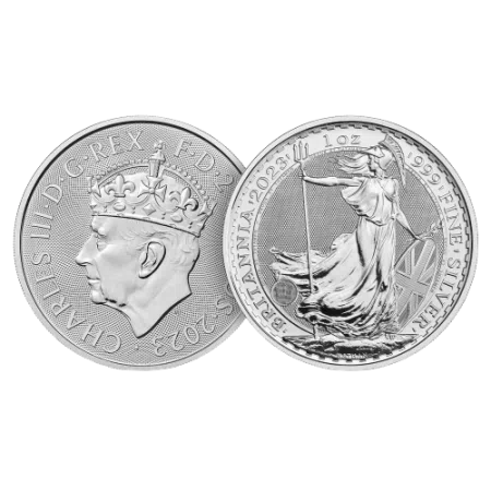 1 Oz The Coronation Britannia Silver Coin 2023 King Charles III