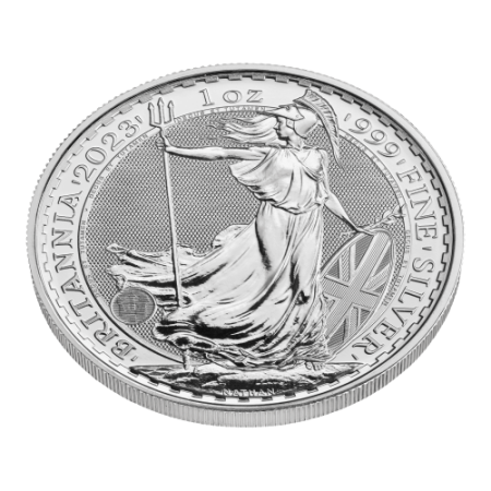 1 Oz The Coronation Britannia Silver Coin 2023 King Charles III Image of 1 Oz The Coronation Britannia Silver Coin 2023 King Charles III