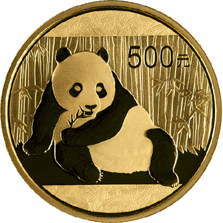 Image of 1 Oz Chinese Panda Gold Coin 2015