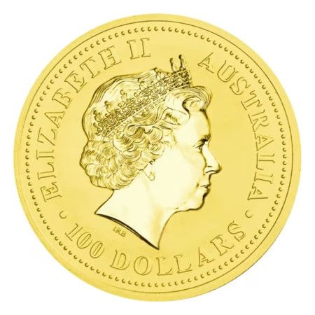 1 Oz Australian Lunar Series "Year of the Monkey" Gold Coin (2004) (Series 1) Image of 1 Oz Australian Lunar Series "Year of the Monkey" Gold Coin (2004) (Series 1)