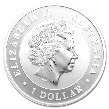 1 Oz Australian Kookaburra Silver Coin Year 2010 Image of 1 Oz Australian Kookaburra Silver Coin Year 2010