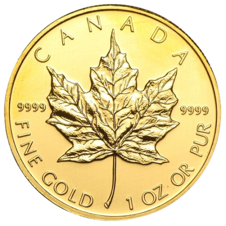 1 Toz Canadian Gold Maple Year 2011