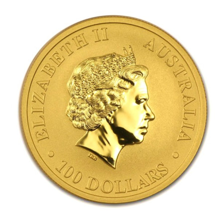 1 Oz Australian Kangaroo .9999% Gold BU Coin 2010 Image of 1 Oz Australian Kangaroo .9999% Gold BU Coin 2010